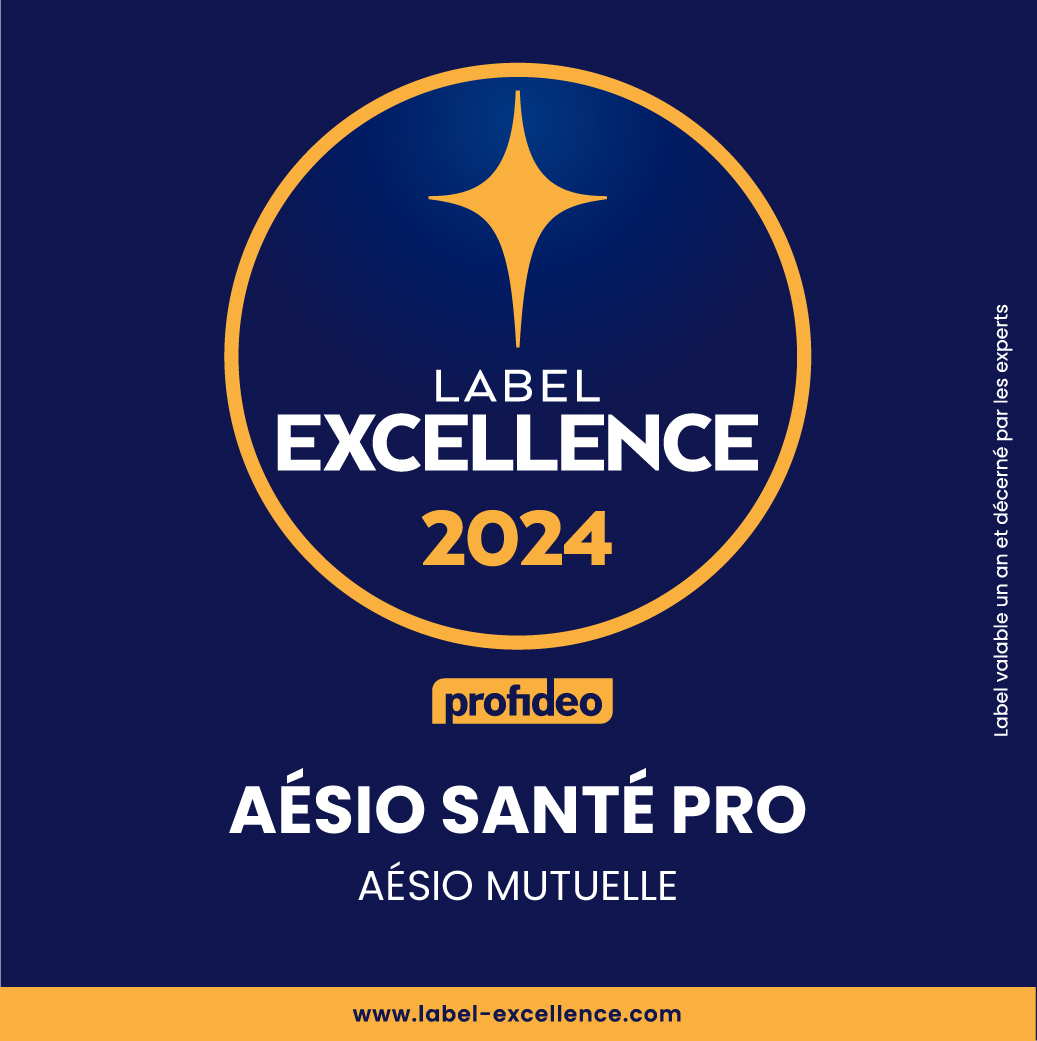LABEL D'EXCELLENCE AESIO SANTE PRO 2024