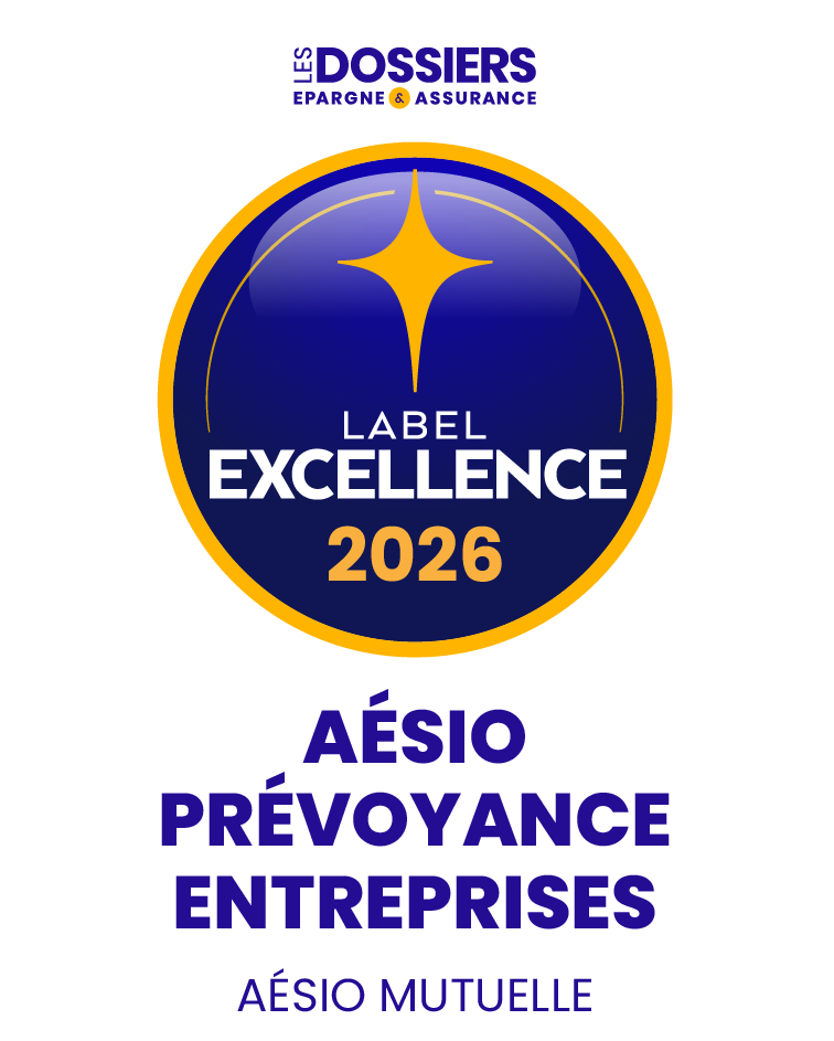 Label AESIO prévoyance entreprise 2026