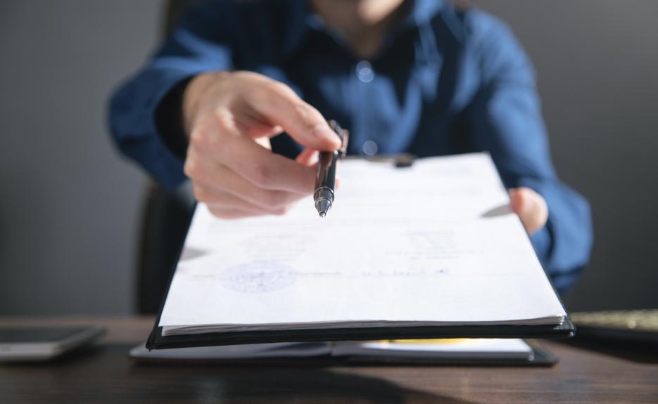 Document pour signature